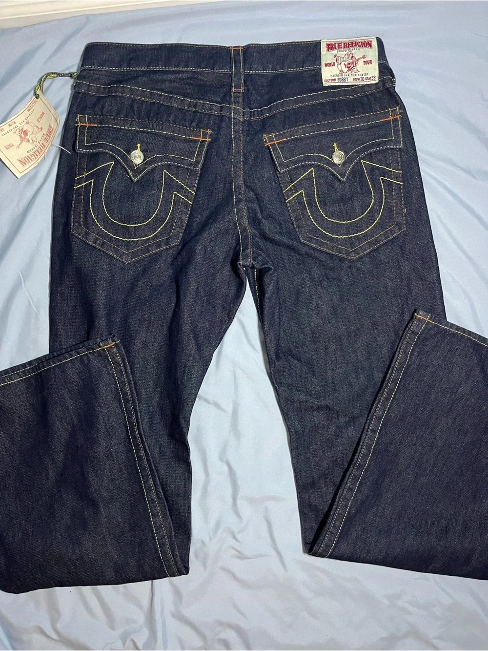 NWT Vintage True Religion Dark Wash Denim Jeans